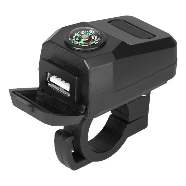 🔥 Motorcycle USB Fast Charger 🔌🧭 – Waterproof & Fast Charging ⚡