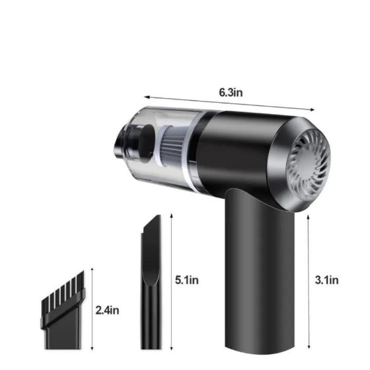 Compact Car Vacuum for Effortless Interior Cleaning 🚘🧽✨