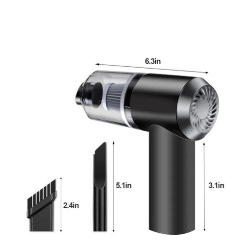 Compact Car Vacuum for Effortless Interior Cleaning 🚘🧽✨