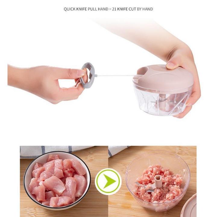 Hand Pull Manual Food Chopper 🥕🧅
