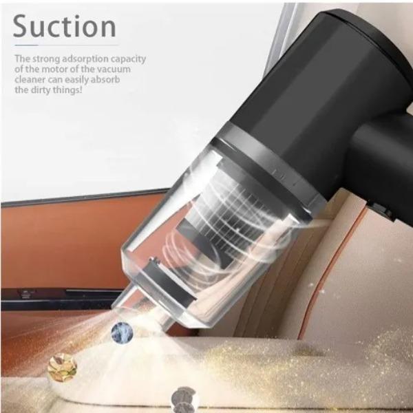 Compact Car Vacuum for Effortless Interior Cleaning 🚘🧽✨