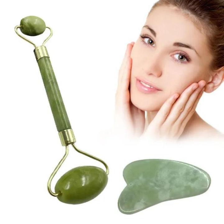 Jade Roller + Gua Sha for Anti-Aging & Radiant Skin 🌿💆‍♀️