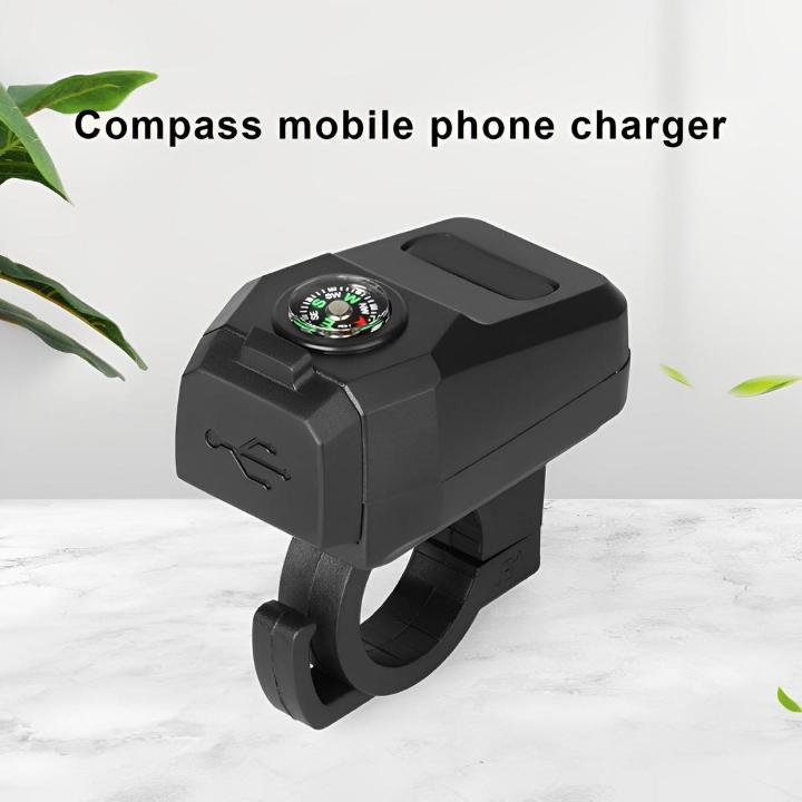 🔥 Motorcycle USB Fast Charger 🔌🧭 – Waterproof & Fast Charging ⚡